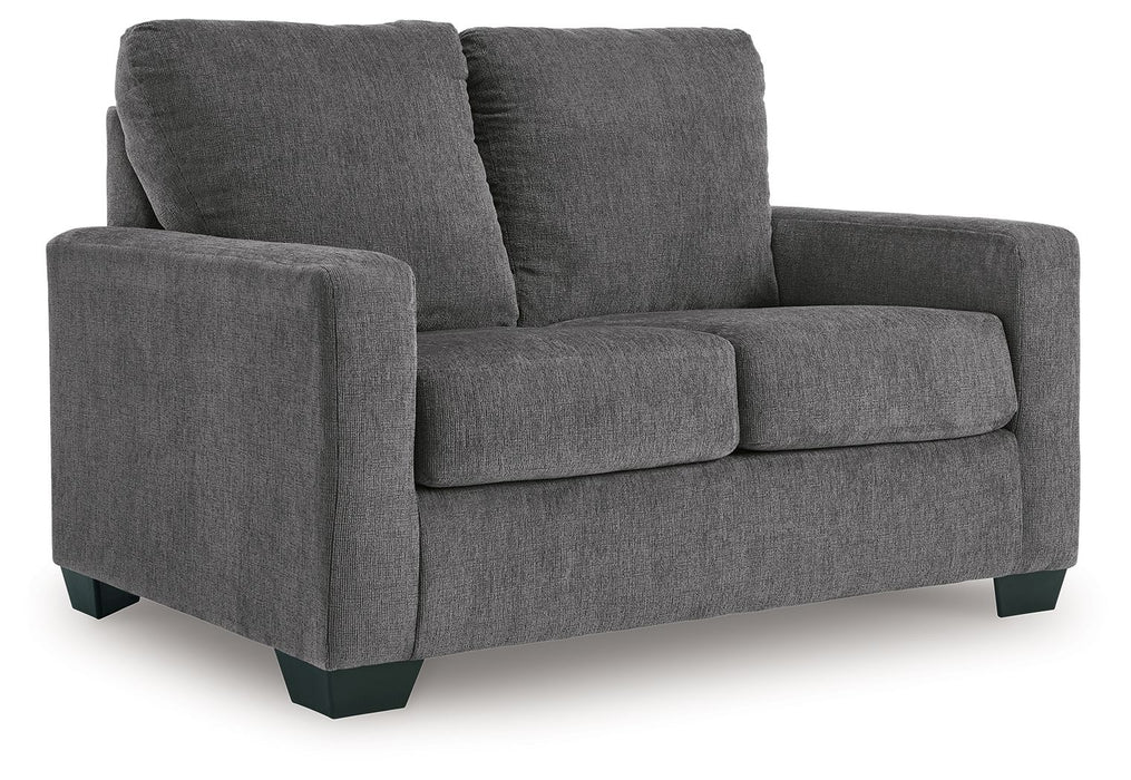 Rannis - Twin Sofa Sleeper - Fabric - Pewter