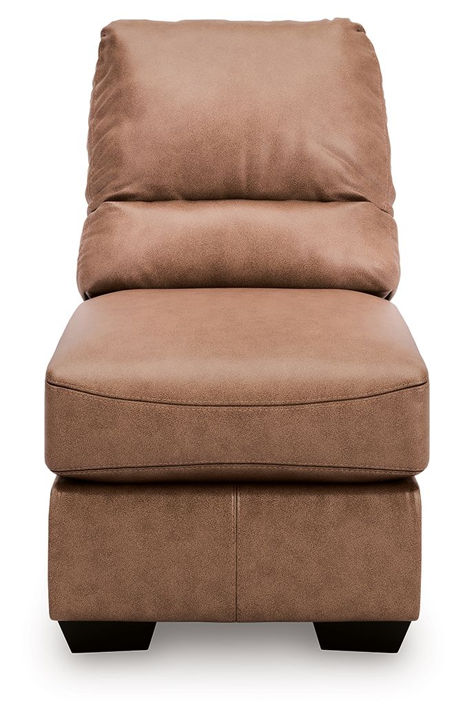 WillowBend - Armless Chair - Caramel