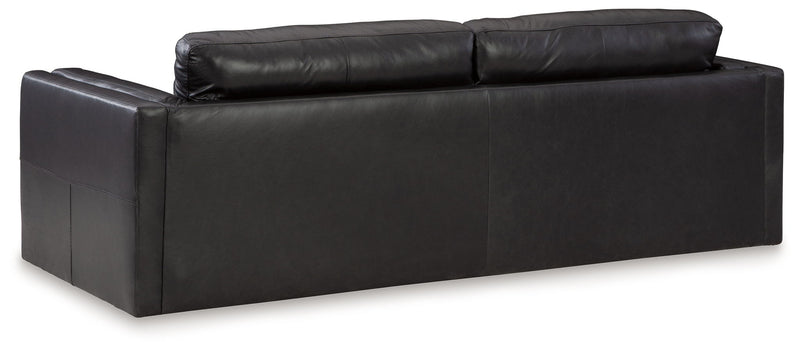 Amiata - Sofa - Leather Match - Onyx