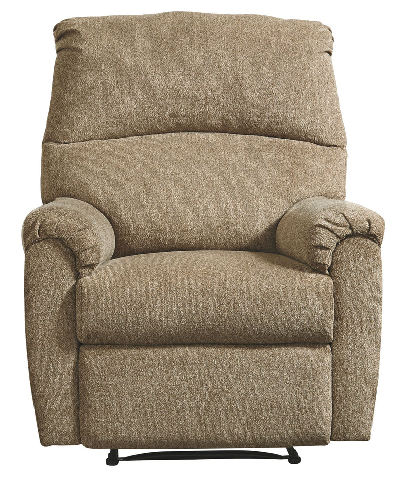 Nerviano - Zero Wall Recliner - Fabric - Mocha
