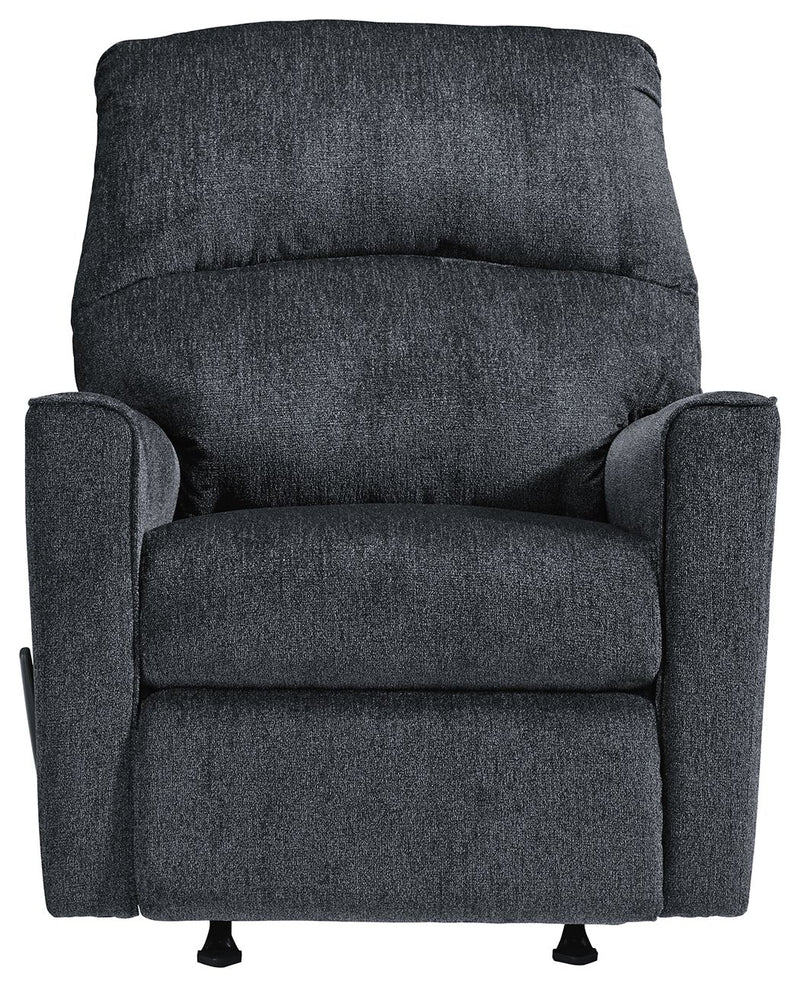Altari - Rocker Recliner - Fabric - Slate