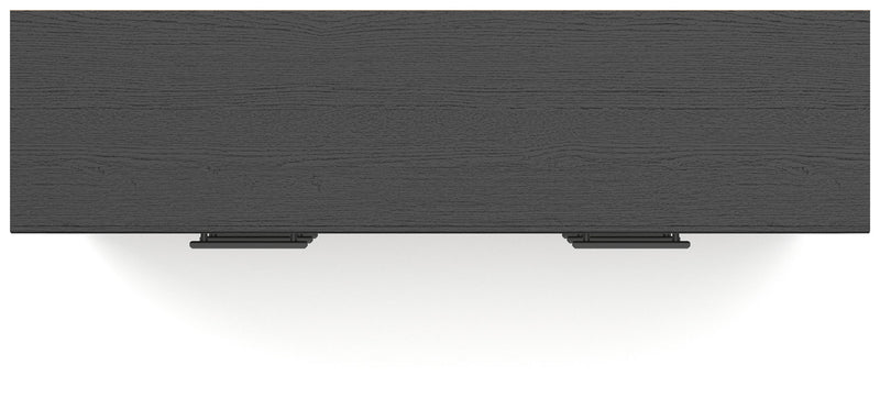 Broachmyn - 3 Pc. - Dresser And 2 Nightstands - Black / Gray