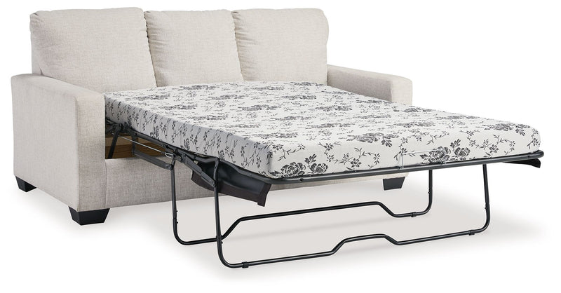Rannis - Full Sofa Sleeper - Fabric - Snow