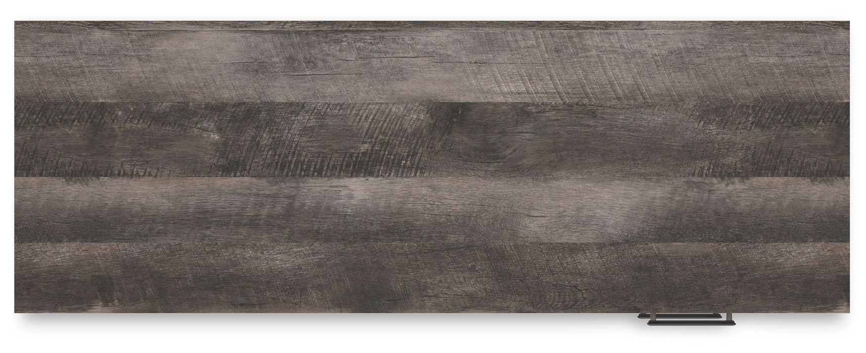 Shawburn - Home Office Desk - White / Dark Charcoal Gray