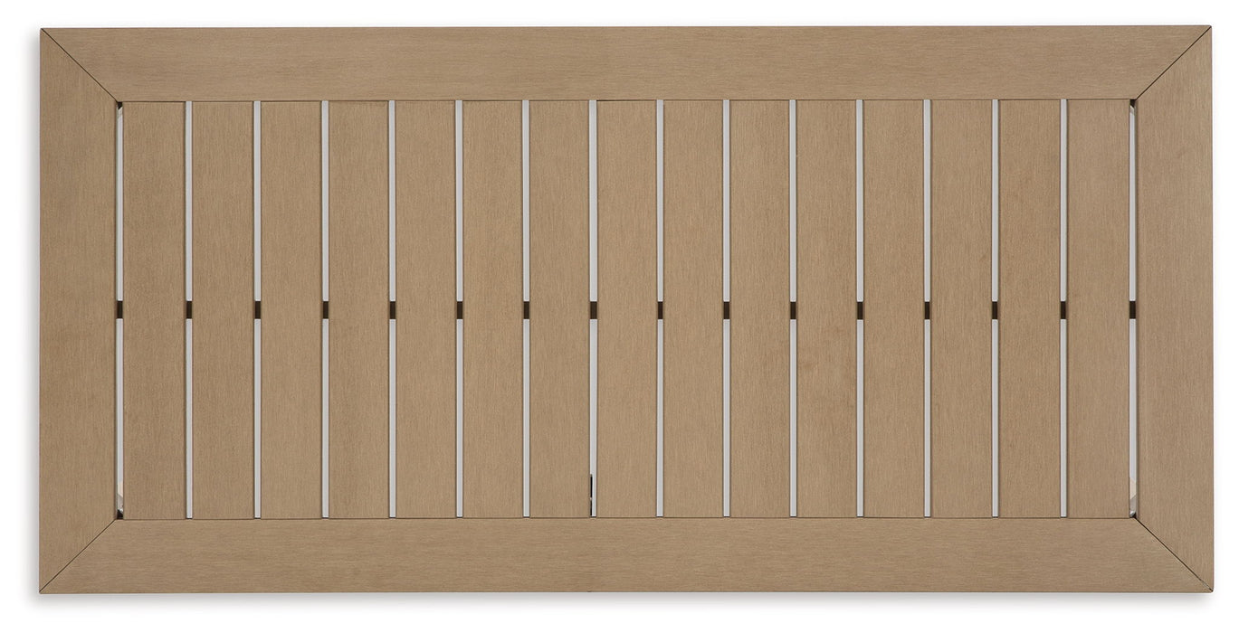 Hallow Creek - Rectangular Cocktail Table - Driftwood