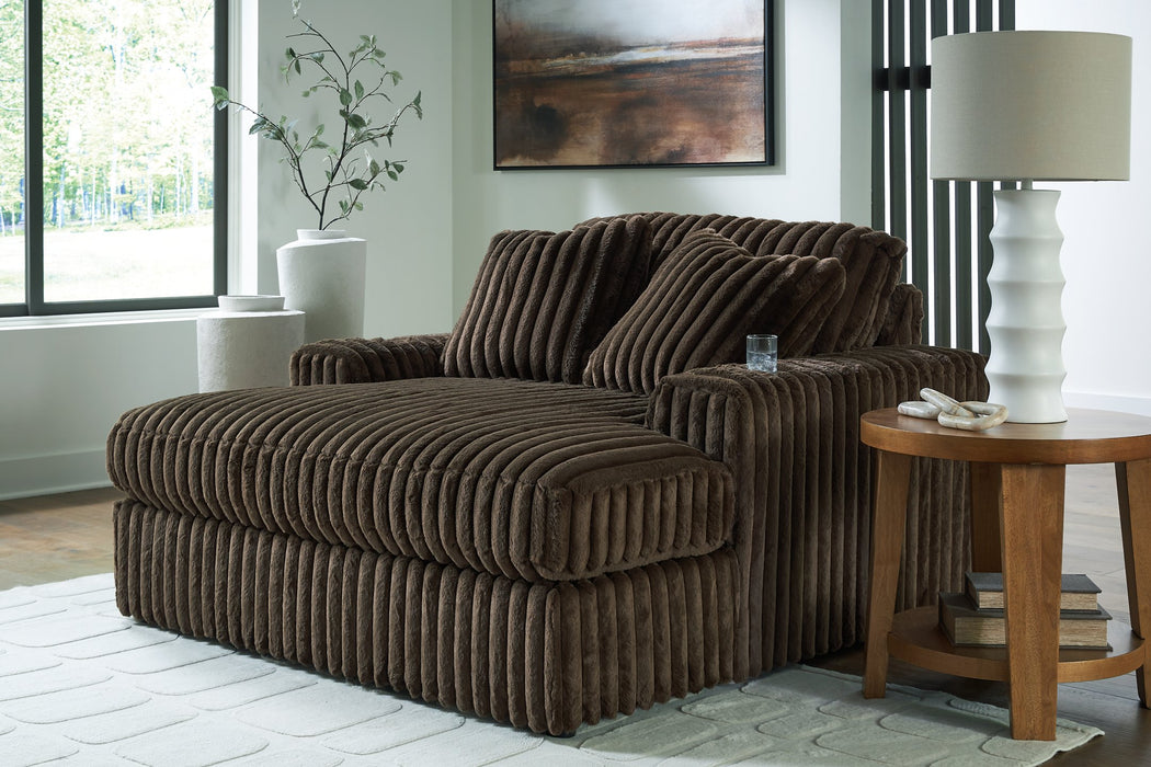 Midnight-Madness Oversized Chaise