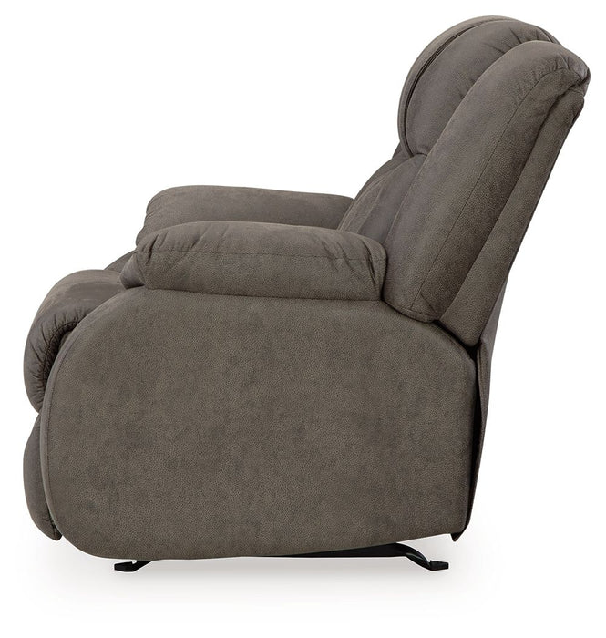 First Base - Rocker Recliner - Gunmetal