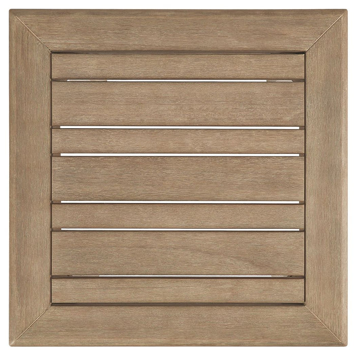 Gerianne - Square End Table - Brown