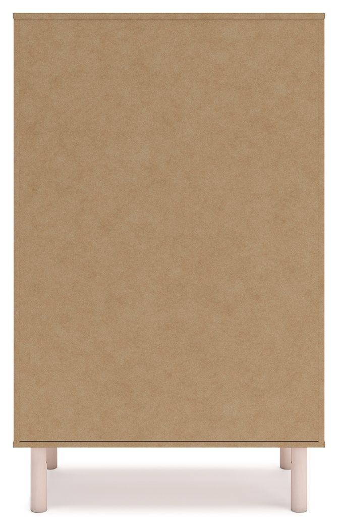 Wistenpine - Five Drawer Chest - Blush