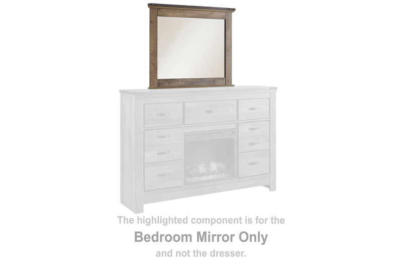 Trinell - Bedroom Mirror - Brown