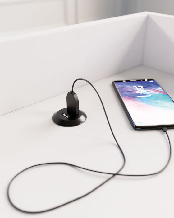 Blariden - Accent Table - White