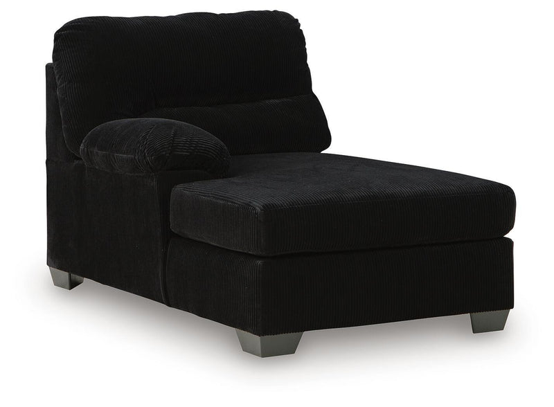 SimpleJoy - LAF Corner Chaise - Onyx