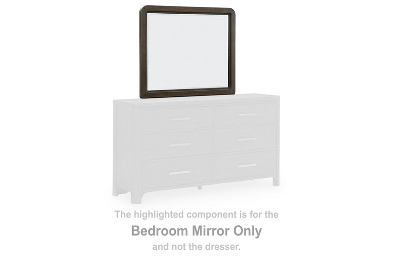 Radkin - Bedroom Mirror - Burnished Brown
