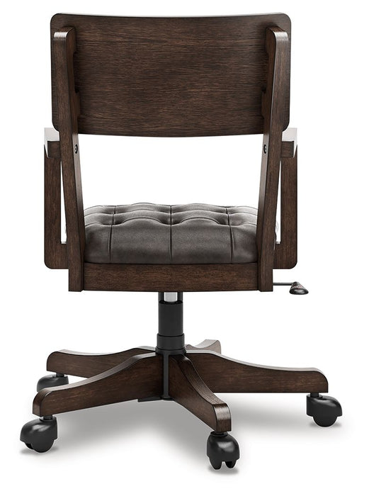 Breckington - Home Office Desk Chair - Dark Brown