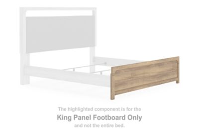 Kinlanni - King Panel Footboard - Tan