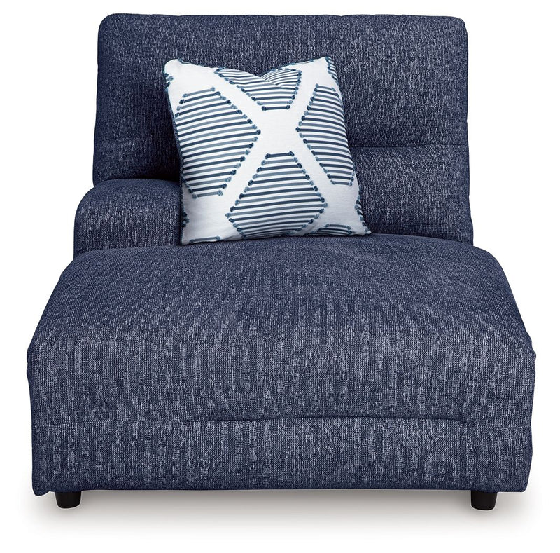 Acklen Place - Laf Power Reclining Back Chaise - Navy