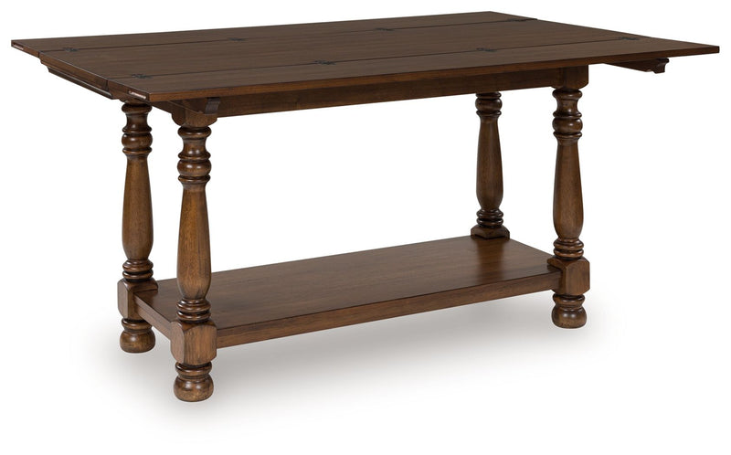 Sturlayne - Flip Top Sofa Table - Brown