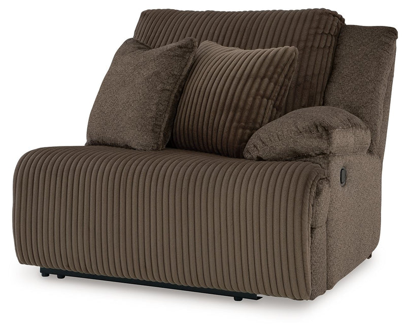 Top Tier - Raf Zero Wall Recliner - Fabric - Chocolate