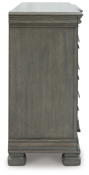 Lexorne - Dresser - Gray