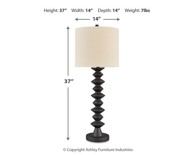 Luanndon Lamp Set