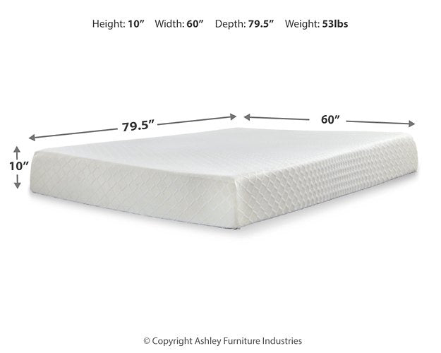Calverson Bed and Mattress Set