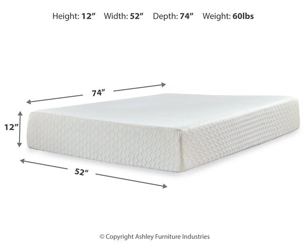 Calverson Bed and Mattress Set