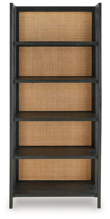 Abyard - Bookcase - Black / Natural
