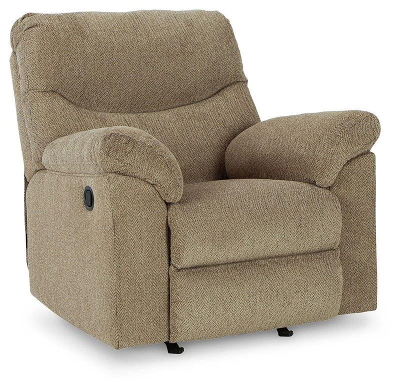 Alphons - Rocker Recliner - Fabric - Briar