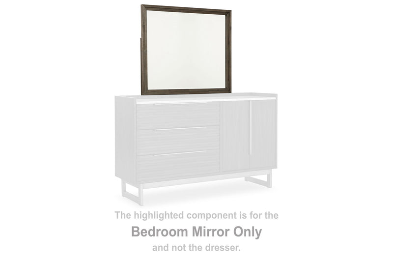 Arkenton - Bedroom Mirror - Grayish Brown