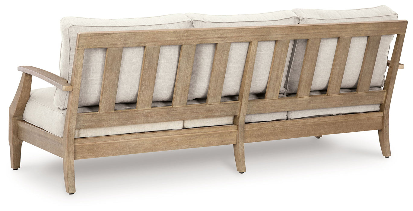 Carter Hall - Sofa With Cushion - Beige