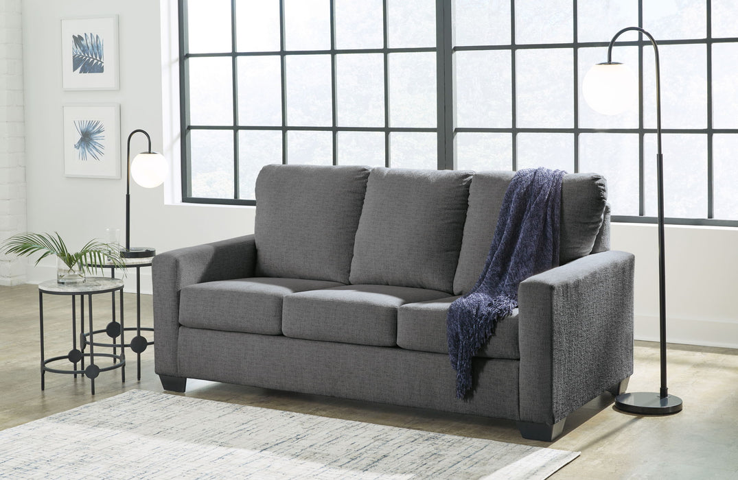 Rannis - Full Sofa Sleeper - Fabric - Pewter