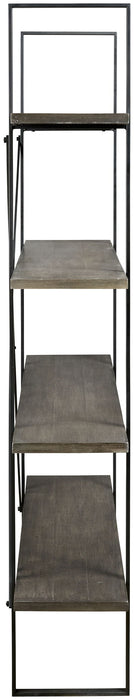 Gilesgrove - Bookcase - Black / Gray