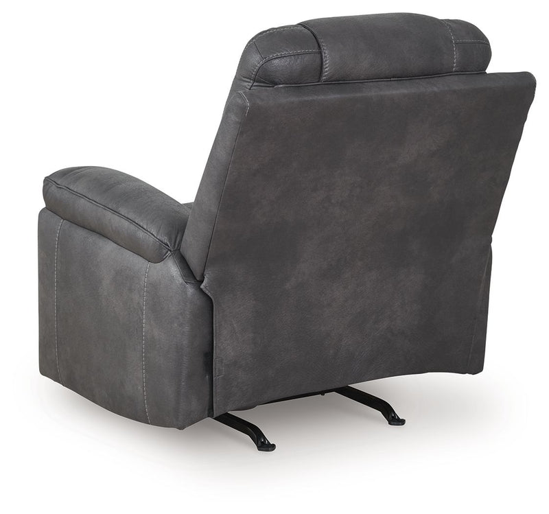 Stockworth - Rocker Recliner - Granite
