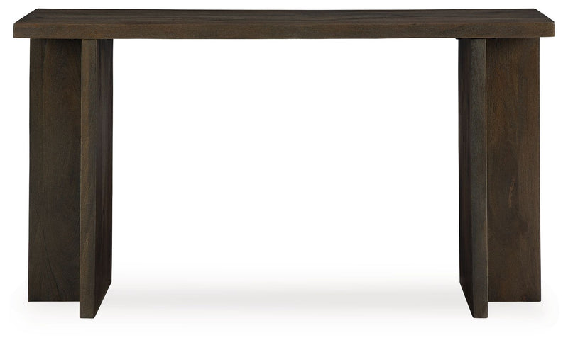 Jalenry - Console Sofa Table - Grayish Brown