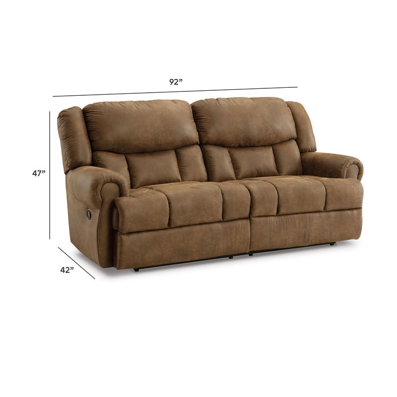 Boothbay - 2 Seat Reclining Sofa - Auburn