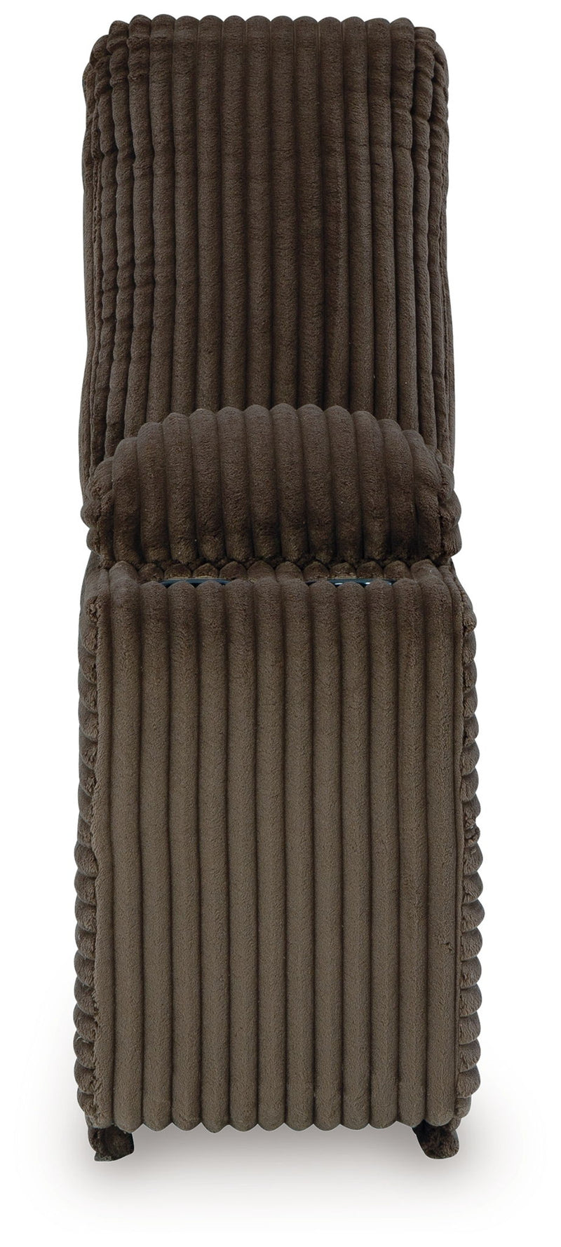 Top Tier - Console With Storage - Fabric - Chocolate