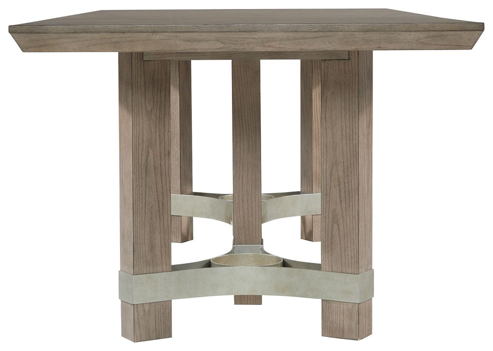 Chrestner - Rectangular Dining Room Table - Gray