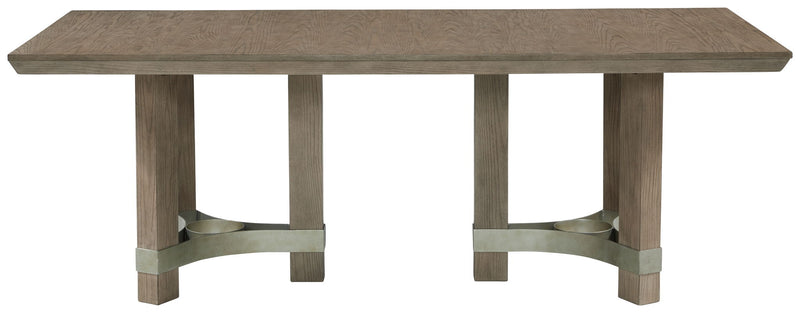 Chrestner - Rectangular Dining Room Table - Gray