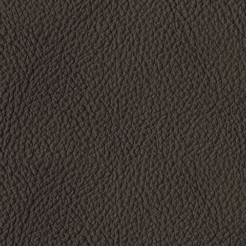 Luigi - Ottoman - Leather Match - Thunder