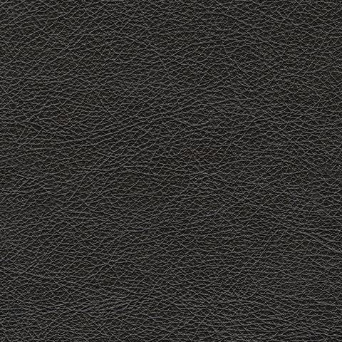 Amiata - Ottoman - Leather Match - Onyx