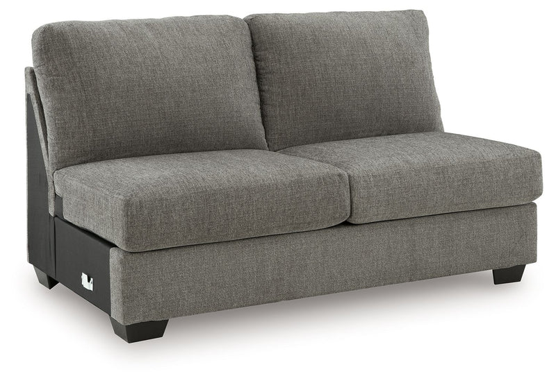 Clarington - Armless Full Sleeper - Greystone