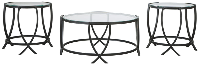 Tarrin - Occasional Table Set (Set of 3) - Black