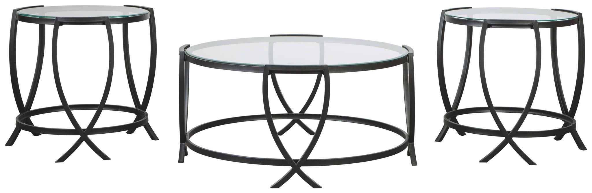 Tarrin - Occasional Table Set (Set of 3) - Black