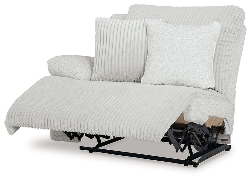 Top Tier - Laf Zero Wall Power Recliner - Alloy