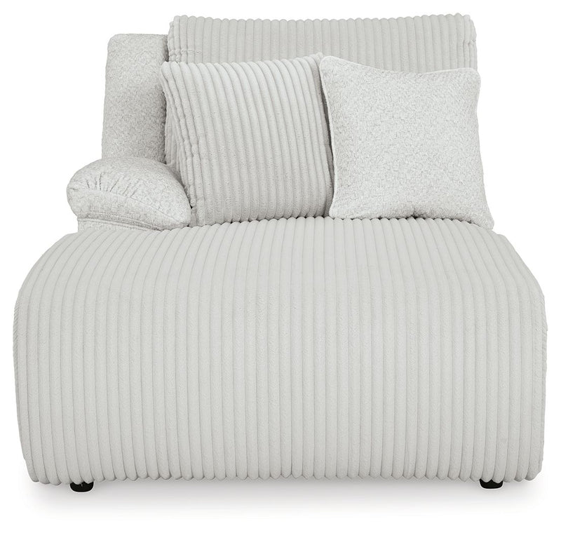 Top Tier - Laf Press Back Chaise - Alloy