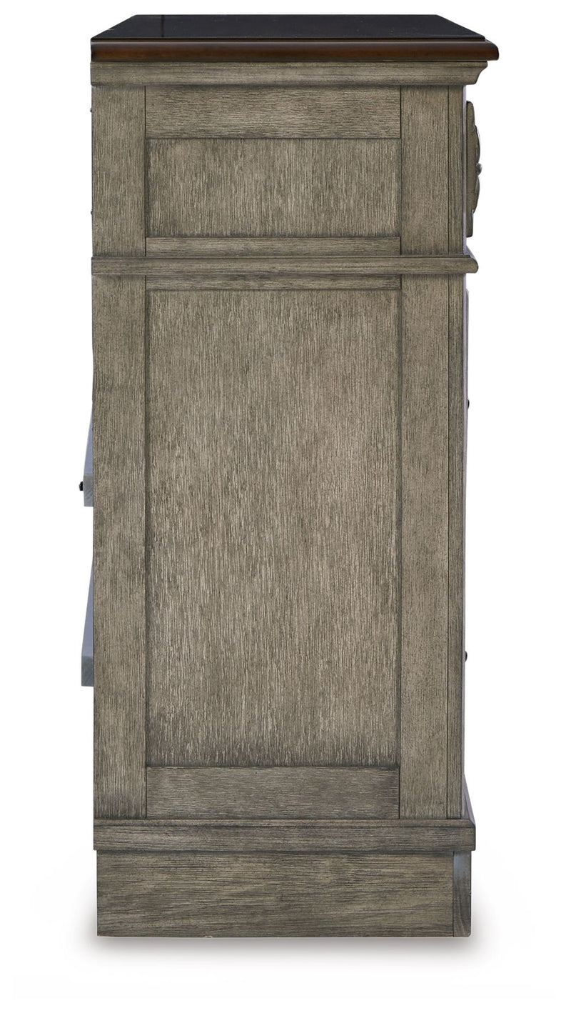 Lodenbay - Dresser - Antique Gray