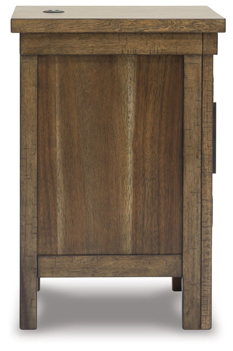 Moriville - Chair Side End Table - Grayish Brown