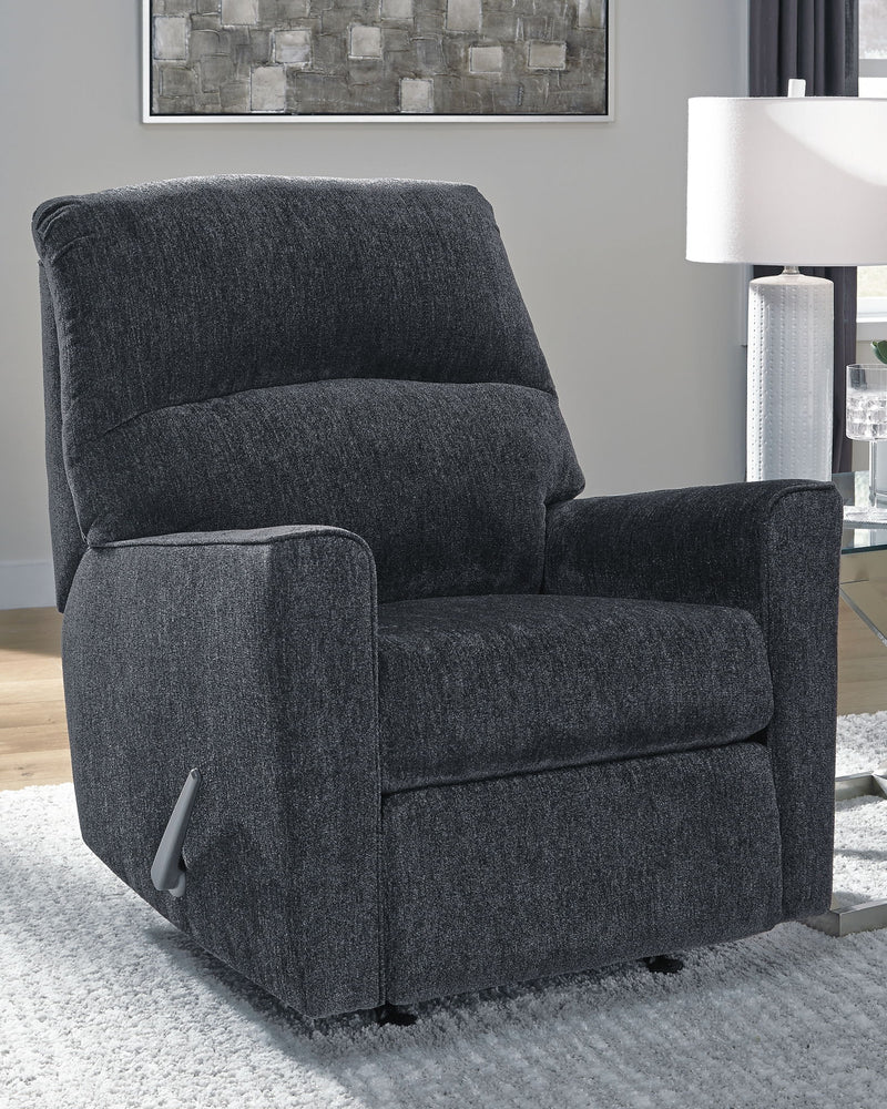 Altari - Rocker Recliner - Fabric - Slate