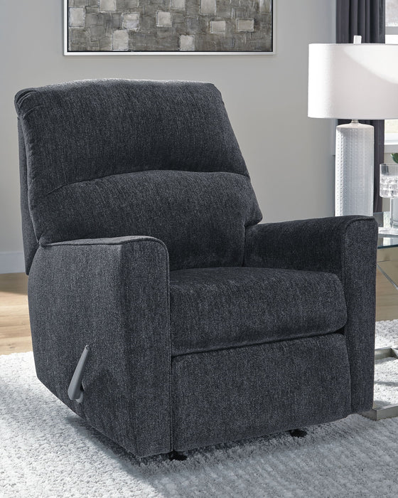 Altari - Rocker Recliner - Fabric - Slate
