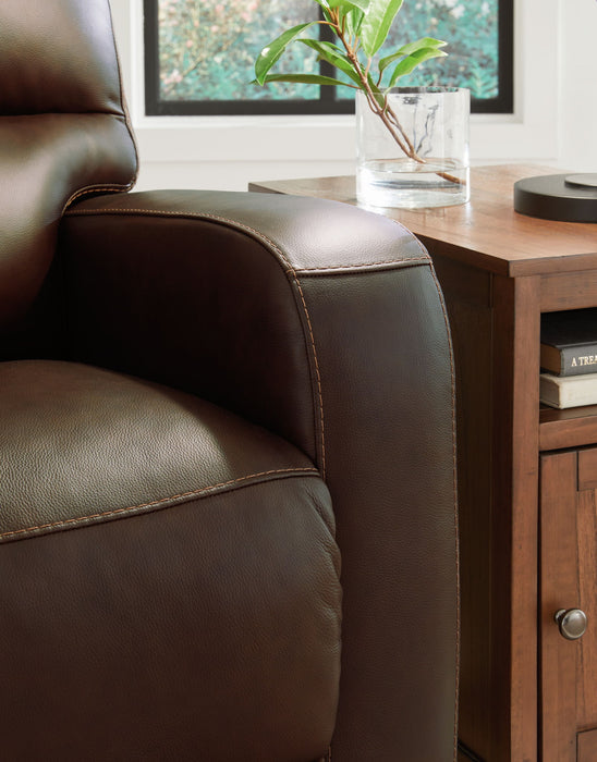 Emberla - Swivel Glider Recliner - Coffee